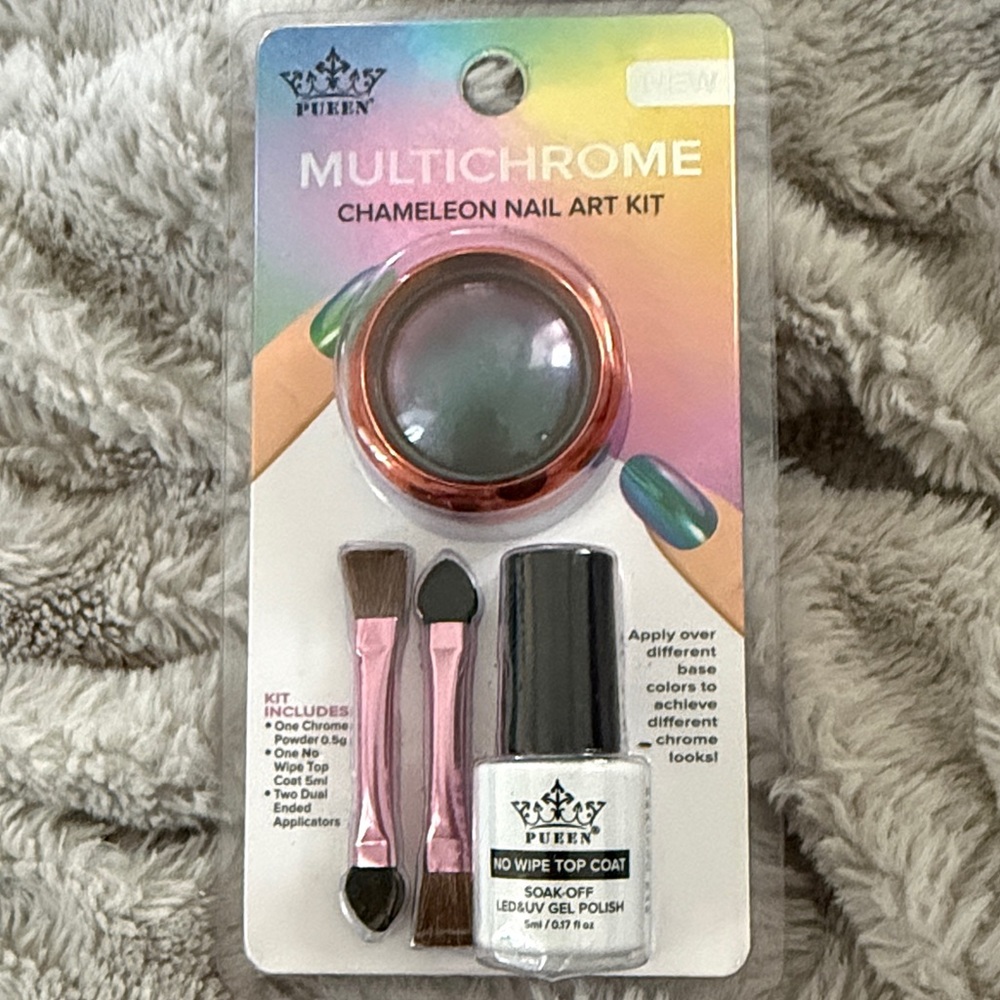Pueen Multichrome Chameleon Nail Art Kit